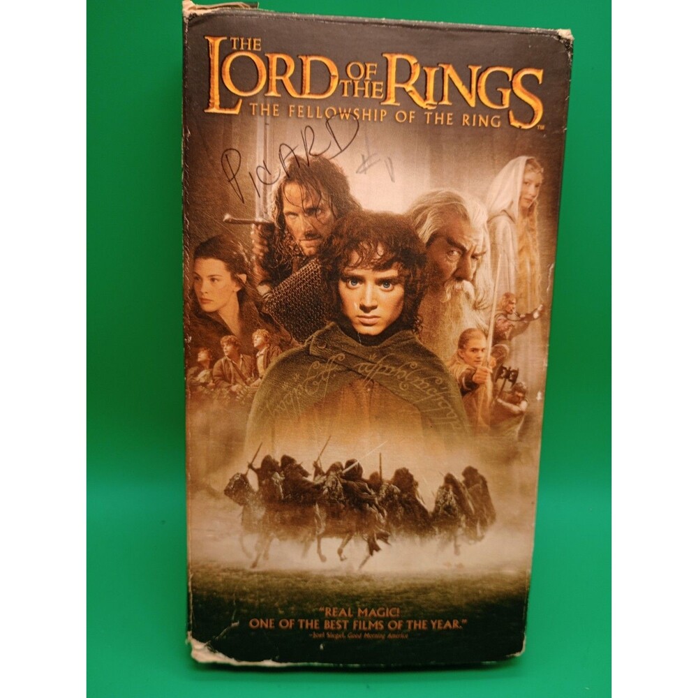Lord of the Rings the Fellowship of the Ring (Vintage VHS)